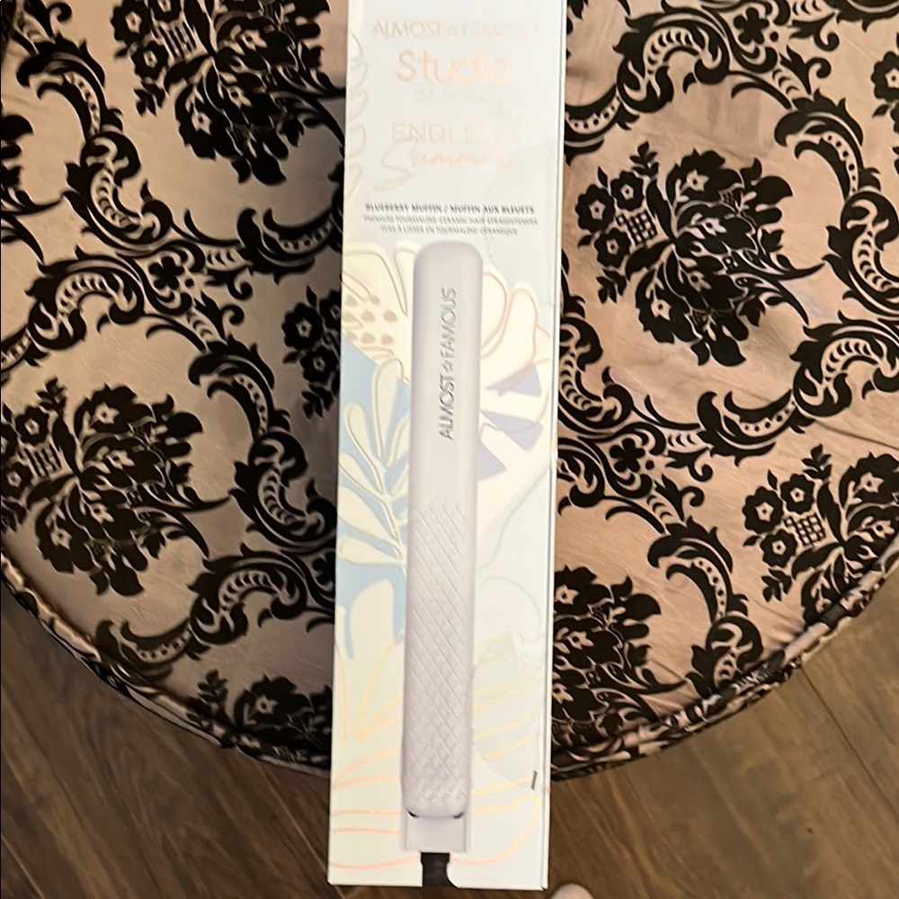Almost Famous blueberry Hair Straightener